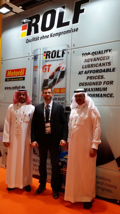 Моторные масла ROLF на международной выставке Automechanika в Дубаи.